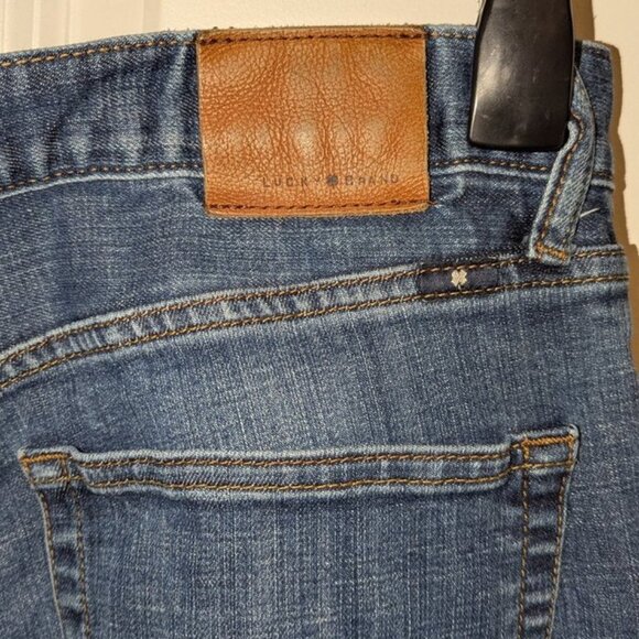 Lucky Brand Jeans 361 Vintage Straight Leg Fit Medium Wash Rinse Pant 34x34 Tall - Picture 5 of 5